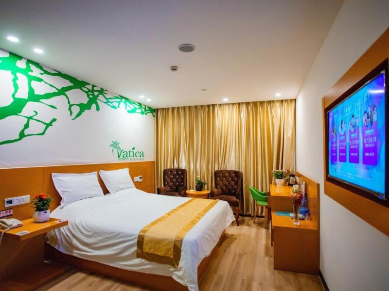 Vatica Shangdong Zaozhuang Tengzhou Railway Station Hotel Exterior photo